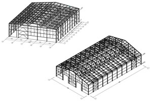 Складские корпуса для базы строительных материалов от SteelBox